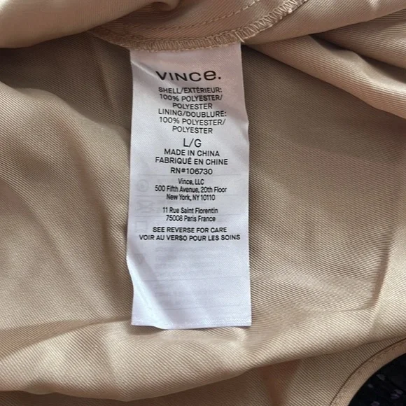 Vince Starry Dot Tiered Midi Dress in Blue Size Large - Picture 12 of 14